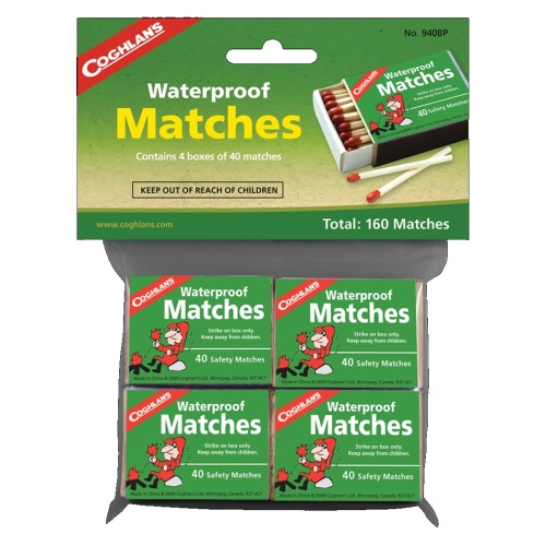 Waterproof Matches - Packaged