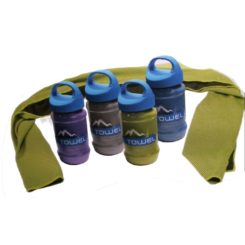 Ice Towel 40x12 inch 102x31cm cools instantly when wet