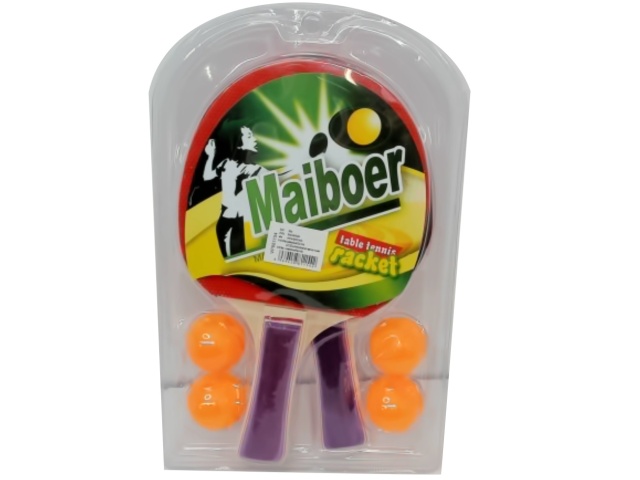 Ping Pong Set 2 Paddles & 4 Balls Maiboer