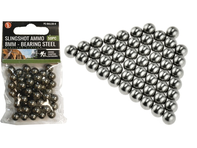 Slingshot Ammo 8mm 50pk.