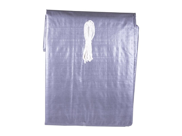 Tarp 12x16 foot S HD Silver 180GSM 12 Mill 16x16 weave