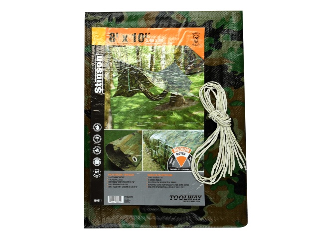 Tarp  8x10 CAMO