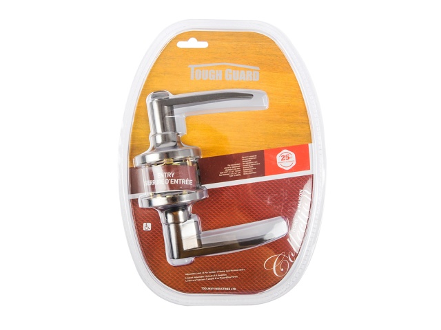 lever entry pewter door lock