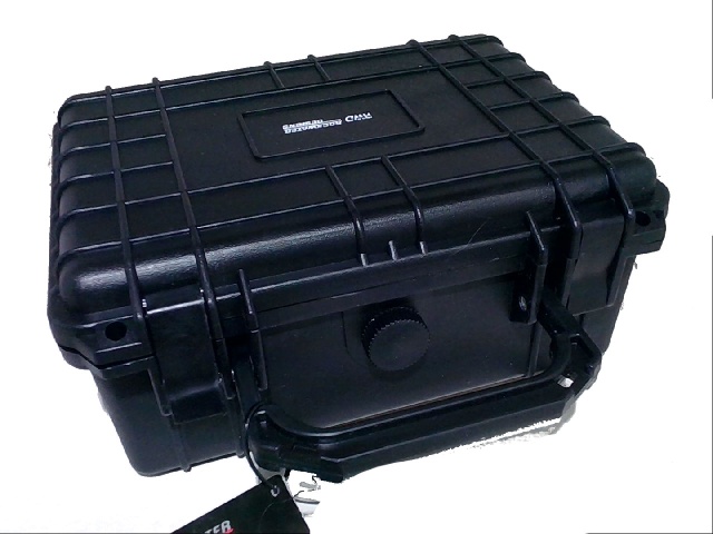 Airtight safe store case 9x7.5x4.4 inch IP65 rated diced foam removeable for gear protection