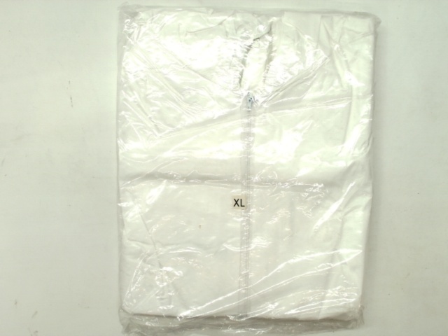 Coverall Disposable XL White w/Hood