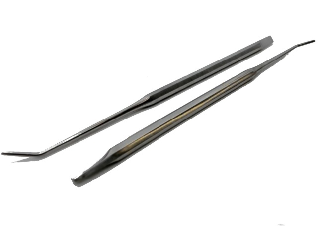 Huber probe - 2 ended tool ideal for dissecting or modelling clay or wax - semi blunt can sharpen.