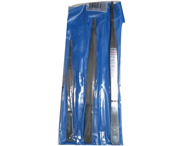 Tweezer Set 3pc. 8,10\