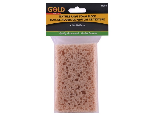 Foam block for painting textures