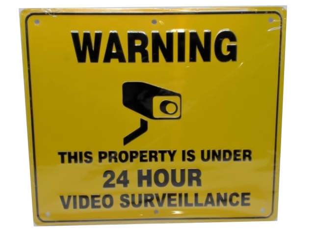 Aluminum Sign 9 x 10\