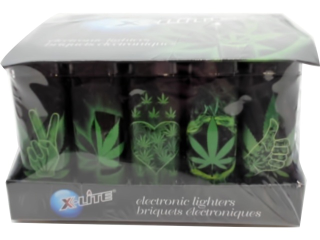 Electronic Lighter Cannabis Assorted (EACH SOLD INDIVIDUALLY)