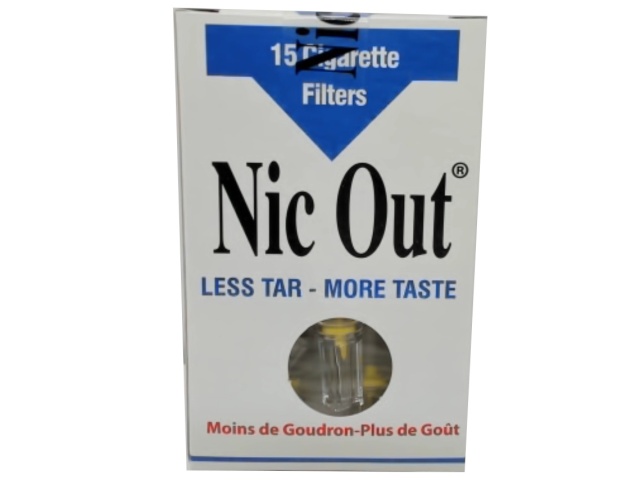 Nic Out Cigarette Filters 15pk.