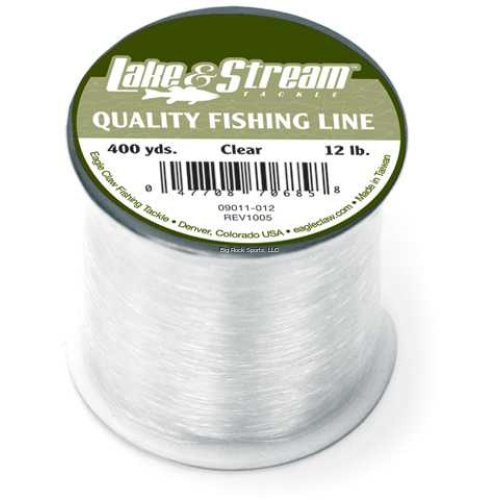 Eagle Claw 09011-025 Lake & Stream Economy Mono Line 25lb 225yd Clear