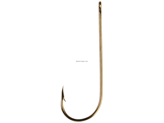 Eagle Claw 12020-006 Lake & Stream Aberdeen Hook, Size 6, Bronze, 12