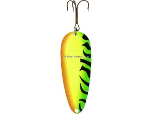 Lucky Strike X-B1400-07 Devil Bait Spoon- 2.5, 2/5oz, Fire Tiger\