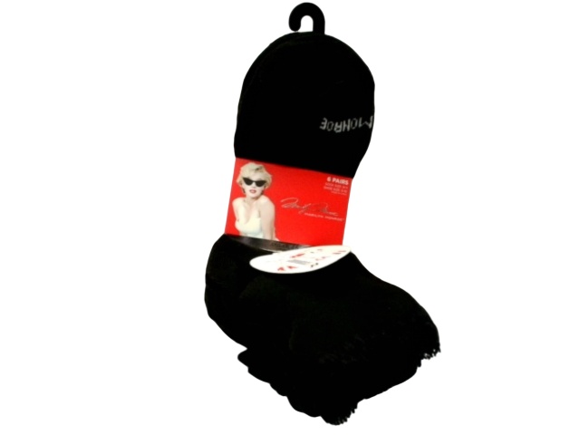 Socks Ladies Ankle Marilyn Monroe Lace Size 9-11 Ass\'t