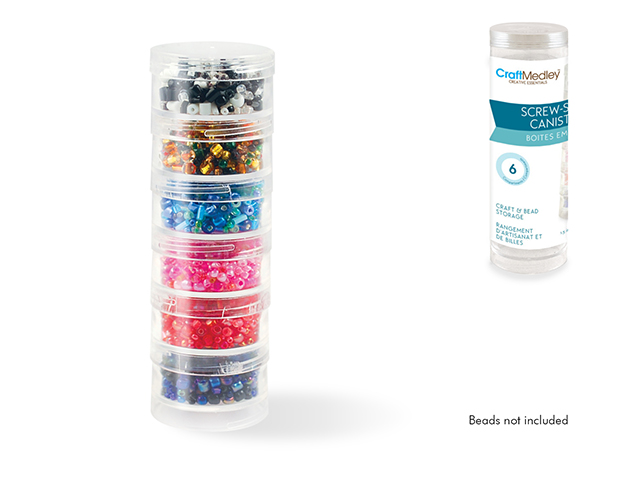 Craft/Bead Storage: 1.5x3/4\