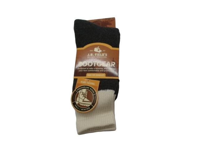Work Socks Bootgear Heavy Thermal Mid Grey J.b. Field\'s