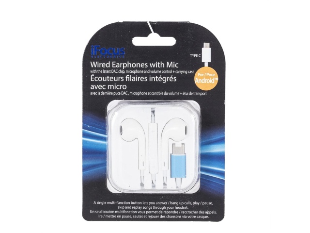 Earbuds w/ USB Type-C® Apple Style