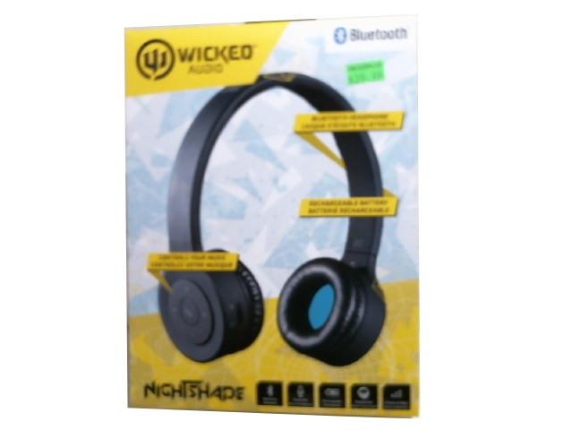 Nightshade Rechargeable Bluetooth Headphones Wicked Audio