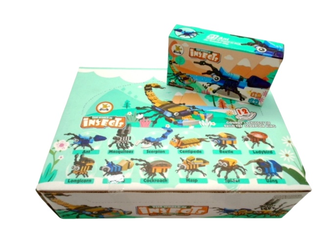 The World Of Insects Building Toy Assorted (EACH SOLD INDIVIDUALLY)