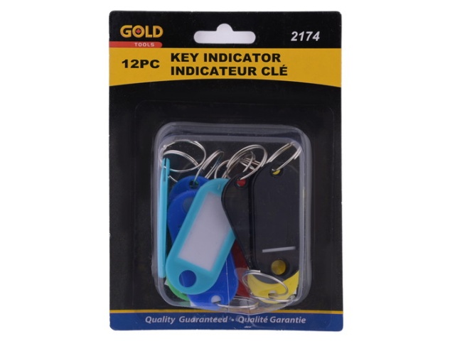Keychain indicator - 12 pc