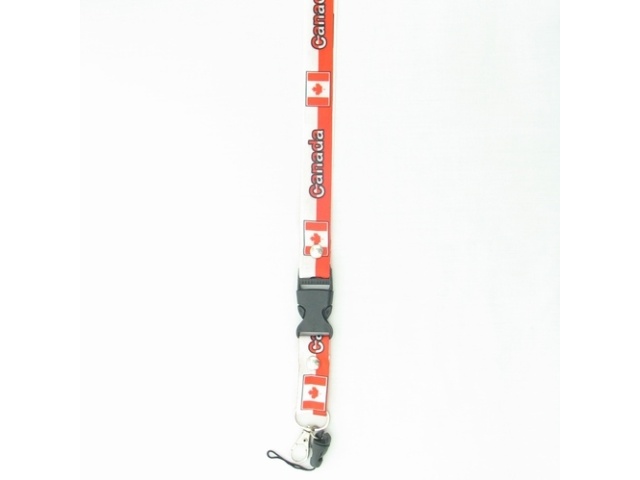 Lanyard Canada stripe