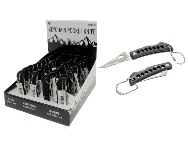 Pocket Knife Folding 2 Blade Black only\