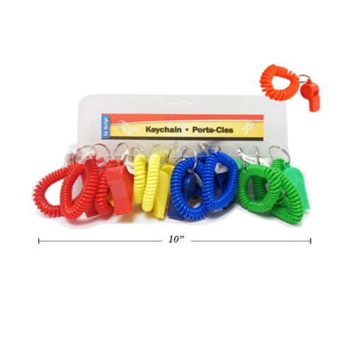 Whistle with wrist cord