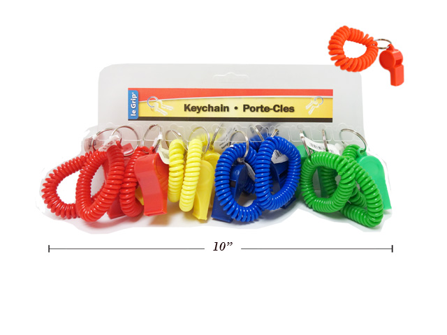 Whistle with wrist cord