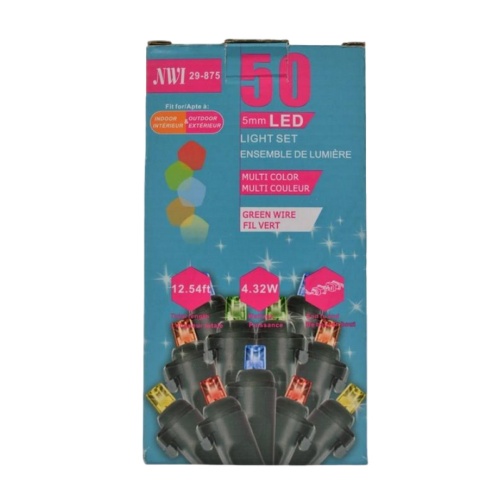 50LT LED LIGHT MULTI BULB IN/OUTDOOR 12.54FT LENGTH