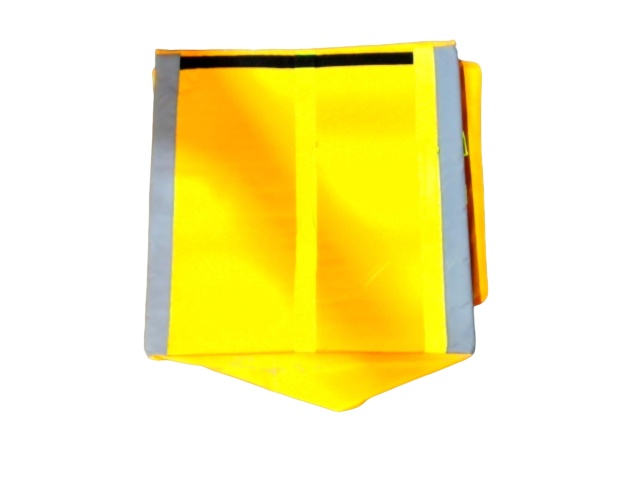 Large Collapsible Tote High Vis w/Lid