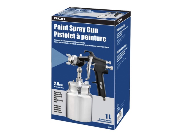 Paint spray gun suction type