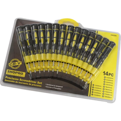 Precision screwdriver set - 14 pc set