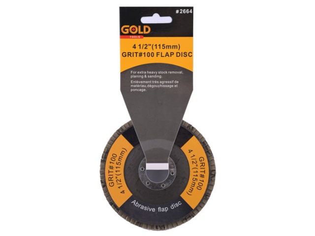 Flap sanding disc 4.5 inch 100 grit