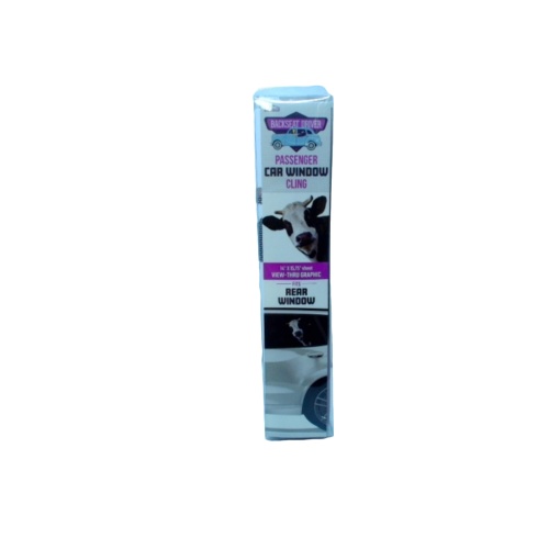 Passenger Car Window Cling Cow 14 x 15.75