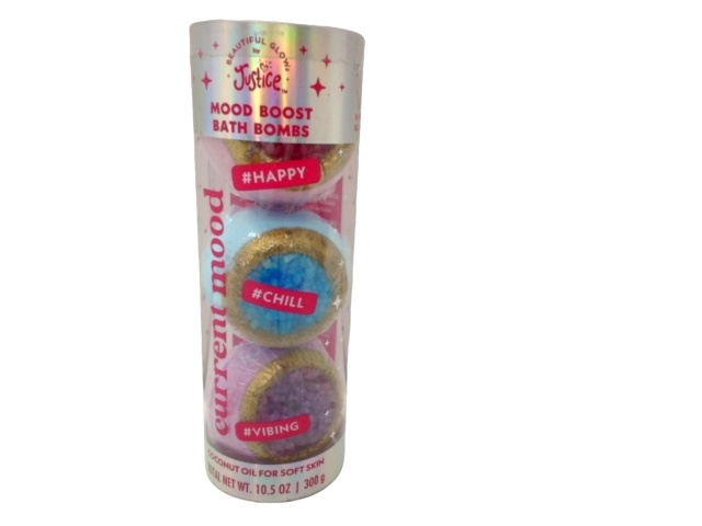 Bath Bombs Mood Boost w/Coconut Oil 300g. Justice