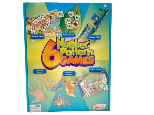 6 Numbeer Patterm Games Junior Learning