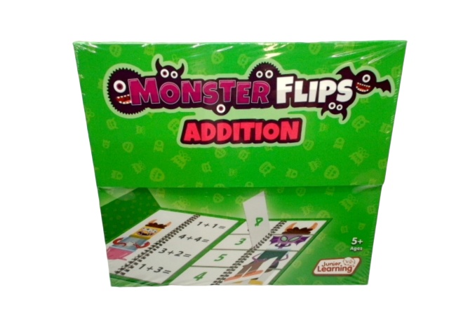 Monster Flips Addition Flip Book Junior Learning