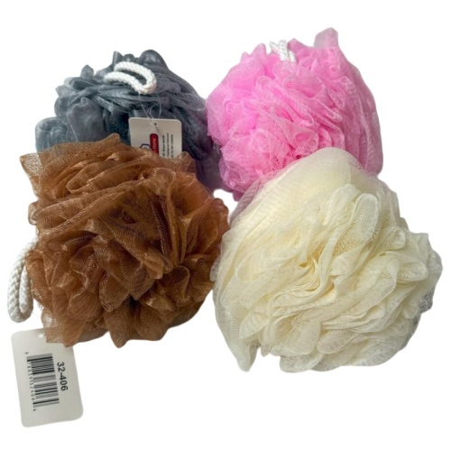 BATH SPONGE 100GM HEAVY DUTY ASST'D COLORS