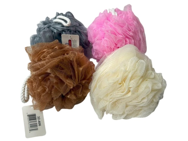 BATH SPONGE 100GM HEAVY DUTY ASST\'D COLORS