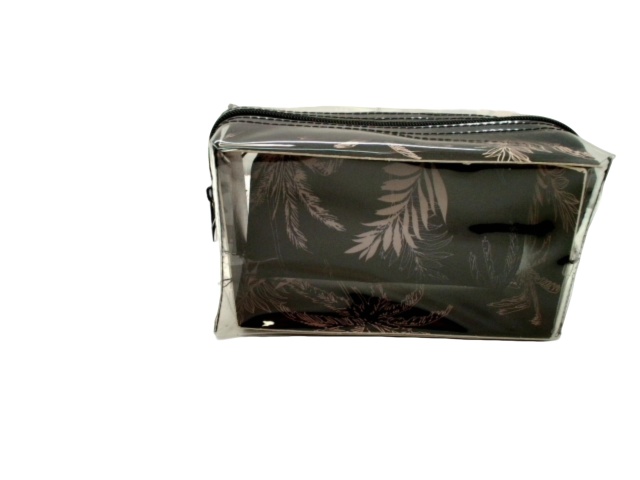 Cosmetic Pouches Set Of 2 Seychelles Clear
