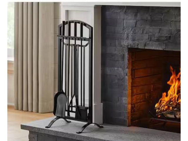 51104 5-PIECE FIREPLACE TOOLSET