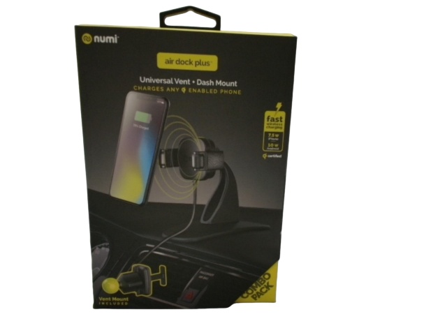 Universal Dash + Vent Charging Mount 7.5W - 10W Numi