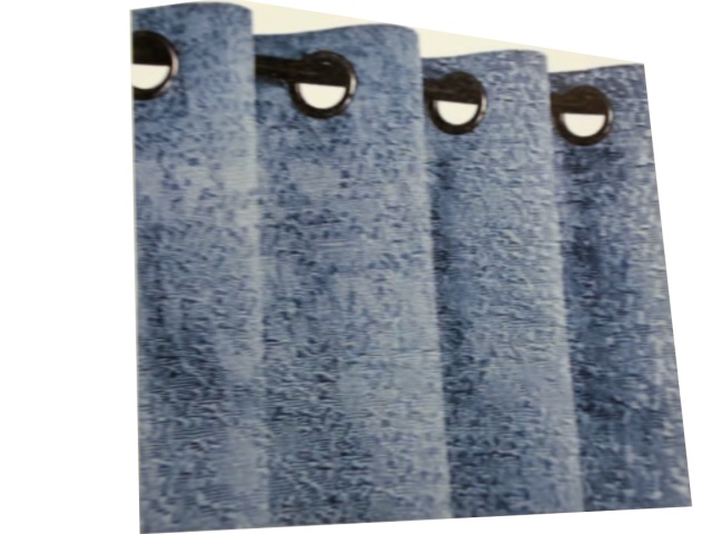 Curtain Ultimate blackout with metal grommets 54x84 inch 1.37x2.13m - bluestone