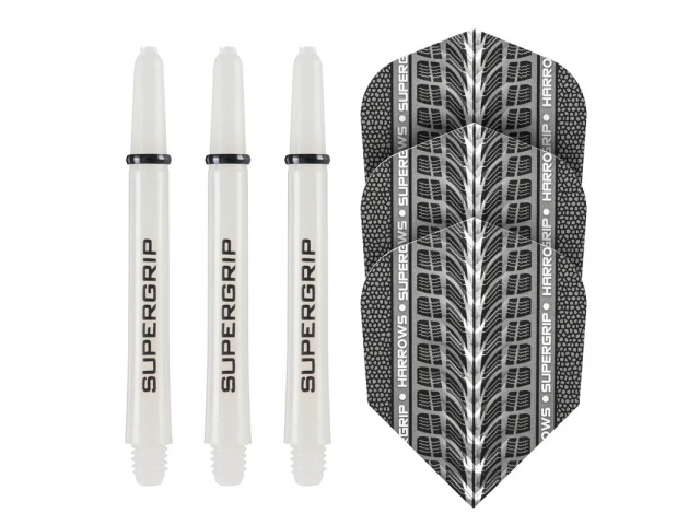 Flights & Shafts H. White/Silver