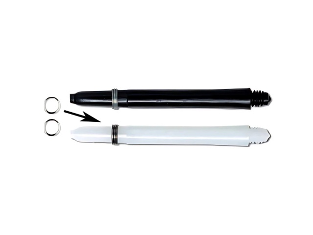 Shaft H. Nylon Medium Black & White