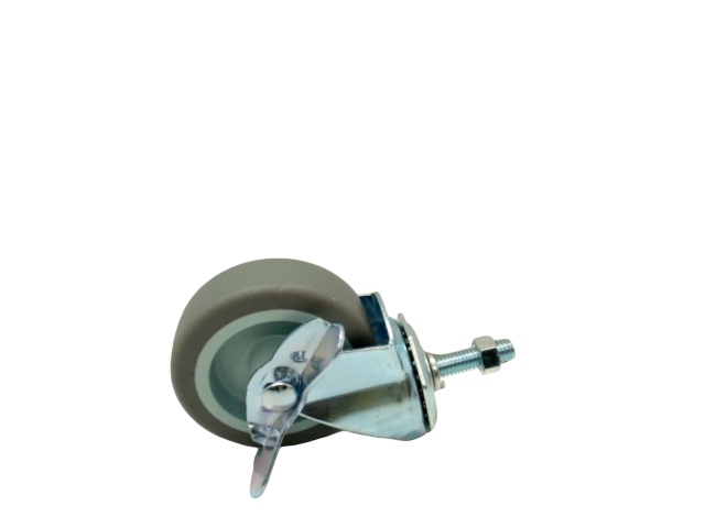 Caster Wheel Stem 3 4pk. Side Lock Grey (Or $5.99ea.)\
