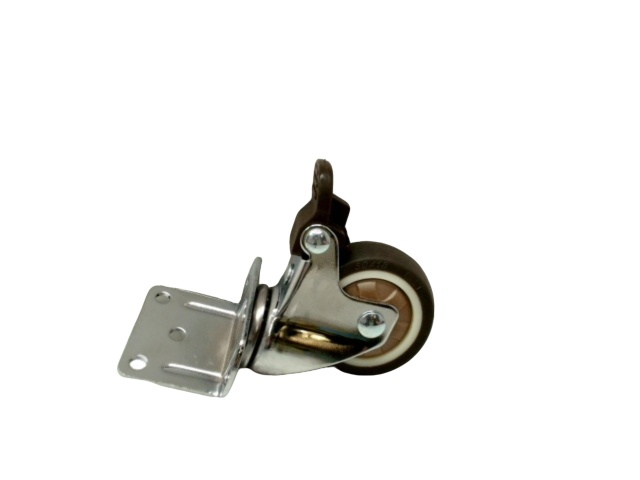 Caster Wheels 2 w/Brake 4pk. L-Shape Bracket (Or $4.99ea.)\