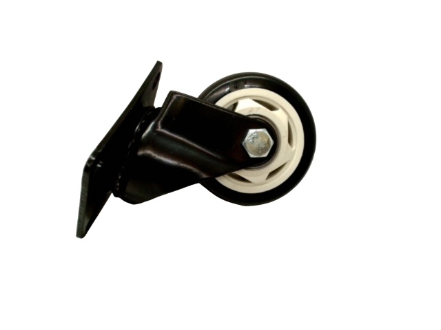 Caster Wheels Plate 3 4pk. No Brake Black (Or $6.99ea.)\