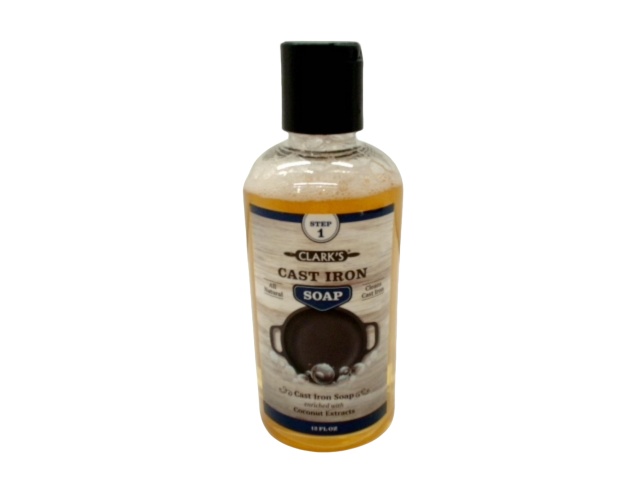 Cast Iron Soap w/Coconut Extracts 12fl. oz. Clark\'s